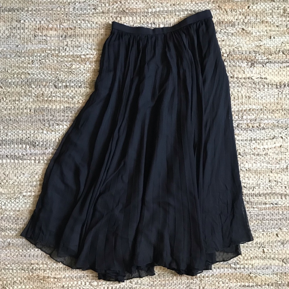 🩰 Silk Ballerina Pleated Skirt